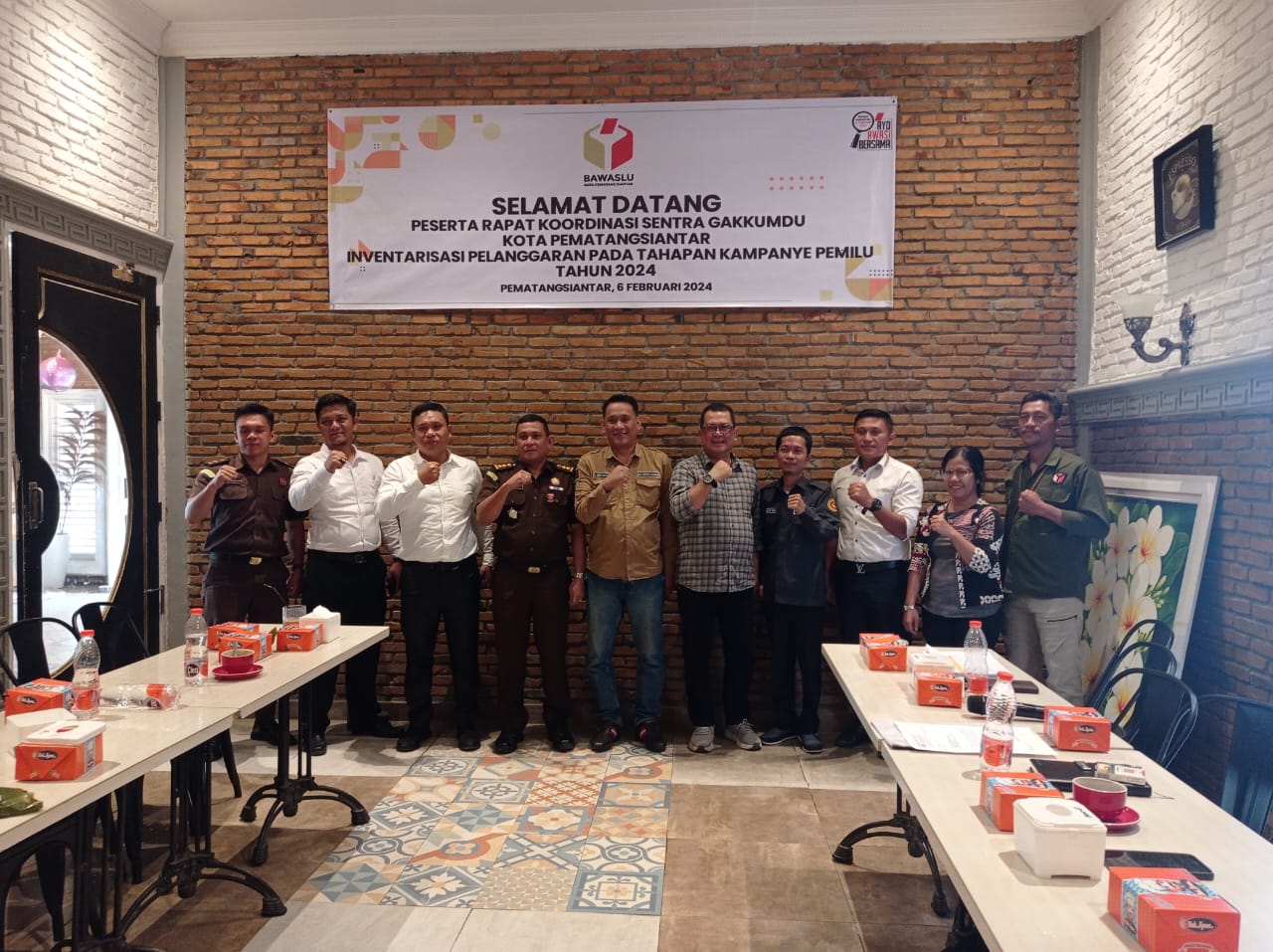 Bawaslu, Kapolres dan Kejaksaan kota Pematangsiantar