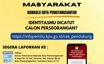  Baner Posko aduan Masyarakat