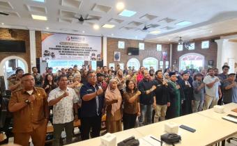 Dokumentasi Pelantikan Panwaslu Kecamatan Siantar Bara, Pengawas TPS dan Forkopimcam.