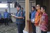 Ketua Bawaslu Kota Pematangsiantar Nanang Wahyudi Harahap Membacakan naskah pidato Kepala Badan Pembinaan Ideologi Pancasila (BPIP) Republik Indonesia.