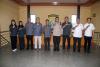 Bawaslu Kota Pematangsiantar bersama Kapolres Kota Pematangsiantar AKBP Dhana Noer Kurniawan, S.H., S.I.K., M.M.,Kasat Intelkam AKP Hary Isdyanto, S.H., M.H, dan Kanit Politik Intelkam Polres. IPDA. Jan Sinaga Polres Kota Pematangsiantar usai pelaksanaan audiensi.